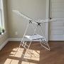 Hamilton Beach 83120 Foldable Clothes, Indoor A- A-Frame Drying Rack, White