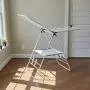 Hamilton Beach 83120 Foldable Clothes, Indoor A- A-Frame Drying Rack, White