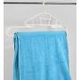 Home-X Expanding Hanger, Extendable Plastic Hanger for Heavy Clothes, Blankets, Towels, Duvets, and Accessories, Adjustable Hanger-18.5” to 30”W