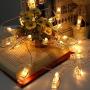 LED Photo Clips String Lights, Battery Operated - Features Movable Photo Clips - Long Lasting Heavy Duty - Ideal for Hanging Pictures, Cards, Artwork, Decorations,50 LEDs