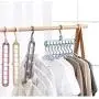 10pcs Random Color Foldable Holder Clothes Hanger Clothes Holders Pasta Multifunction Plastic Scarf Clothes Hanger Clothes Hanger Storage Rack 10pcs Random Color Foldable Holder Clothes Hanger Clothes Holders Pasta Multifunction Plastic Scarf Clothes Hanger Clothes Hanger Storage Rack