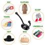 Coat Hooks, Upgrade Version Wall Mounted Hooks Heavy Duty Utility Hooks with Screws Cup Hooks Retro Double Hooks