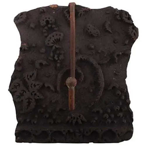 Indianshelf Handmade 1 Artistic Vintage Black Wooden Block Clothes Hooks Holders/Towel Hooks for Bathrooms Indianshelf Handmade 1 Artistic Vintage Black Wooden Block Clothes Hooks Holders/Towel Hooks for Bathrooms