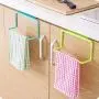 OULII Over-the-Cabinet Kitchen Dish Towel Bar Holder Door Back-Towel Rack Cabinets Cloth Hanger Hook Towel Bar (Green) OULII Over-the-Cabinet Kitchen Dish Towel Bar Holder Door Back-Towel Rack Cabinets Cloth Hanger Hook Towel Bar (Green)