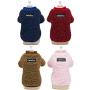Pet Costume ,Longay New Pet Solid Color Sweater Autumn And Winter Fashion Keep Warm Cat Dog Clothing (Brown, M)