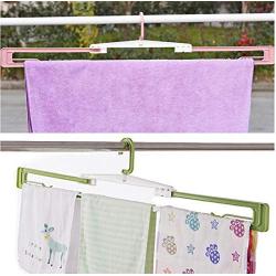 5pcs Random Color Creative Laundry Drying Towel Clothes Hanger Collapsible Plastic Towel Racks Garden Clothing Clip Household Bed Sheets Blanket