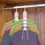 Moyeno 8 in 1 Hangers Space Saving Hangers Hanger Hanger Clothes Hangers Space Saving Pants Hangers Adjustable Hangers Space Saving Foldable Hangers Skirt Hangers Space-Saving Hangers