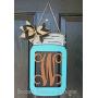 20" Monogram Mason Jar Door Hanger 20" Monogram Mason Jar Door Hanger