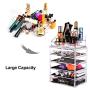 Makeup Organizer Acrylic Cosmetic with 6 Storage Drawers and Jewelry Display Boxes One-pieces
