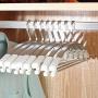 Yevison Multifunction Hanger Windproof Clothes Hanger Metal Anti-Slip Clothes Holder for Home Space Saving 2 Pcs Adorable Quality and Durable
