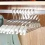Yevison Multifunction Hanger Windproof Clothes Hanger Metal Anti-Slip Clothes Holder for Home Space Saving 2 Pcs Adorable Quality and Durable Yevison Multifunction Hanger Windproof Clothes Hanger Metal Anti-Slip Clothes Holder for Home Space Saving 2 Pcs Adorable Quality and Durable
