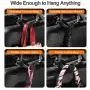 2 in 1 Car Seat Hooks for Purses and Bags with Phone Holder,Automative Headrest Purse Handbag Holder Hangers Organizers,Falling Resistance, Quietness and Universal Fit 2 in 1 Car Seat Hooks for Purses and Bags with Phone Holder,Automative Headrest Purse Handbag Holder Hangers Organizers,Falling Resistance, Quietness and Universal Fit