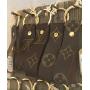 Handcrafted Key Fob/Key Ring/Key Chain handmade with re-purposed Canvas