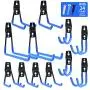 NZACE Garage Hooks Storage Utility Double Hooks, Heavy Duty for Organizing Power Tools, Ladders, Bulk items, Bikes, Ropes etc.(12 Pack)) NZACE Garage Hooks Storage Utility Double Hooks, Heavy Duty for Organizing Power Tools, Ladders, Bulk items, Bikes, Ropes etc.(12 Pack))