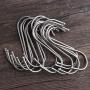 Spofit 15 Pack S Hooks Stainless Steel Hanger Hooks (M)