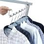 HNNATTA Multifunctional Metal Clothes Closet Hangers Clothing Organizer Clothes Hanger