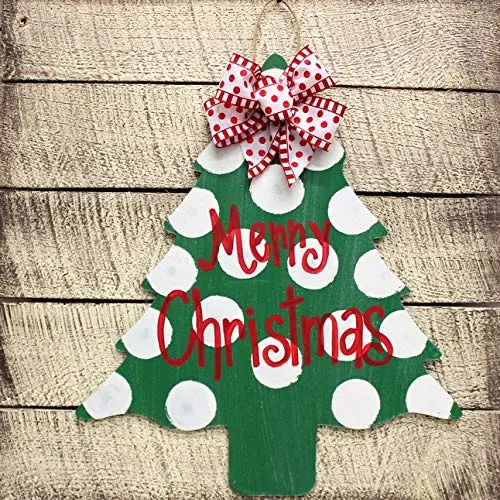 Sassy South Front Door Décor Wooden Door Hanger Christmas Wreath Sign