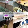 KUYOU Purse Hooks, Set of 3 pcs Colorful Purse Hooks Crystal Diamond Folding Section Storage Handbag Hook Hanger Holder (3 pcs Mixed) KUYOU Purse Hooks, Set of 3 pcs Colorful Purse Hooks Crystal Diamond Folding Section Storage Handbag Hook Hanger Holder (3 pcs Mixed)