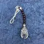 Dunglebees Car Charm Jewelry Accessories Rear View Mirror Hanger Red with Us Marines