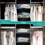Xangar Clothes Hanger Spacers/Organizer System, Gray, 10 Piece