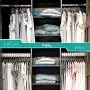 Xangar Clothes Hanger Spacers/Organizer System, Gray, 10 Piece