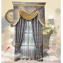 EleCharm 1Pair Curtain Drapery Holdbacks Clothes Hanger Rose Pattern Wall Hooks (Black)