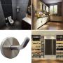 Towel Clothes Wall Hanger Hooks,Ulifestar Stainless Steel Garment Coat Key Handbag Hat Hanging Rack,Home Storage Accessories for Bathroom Kitchen Garage,Wall Door Mounted,2 Pack (200 mm Arm)