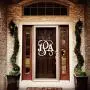 UNFINISHED Monogram Door Hanger Wreath Wood UNFINISHED Monogram Door Hanger Wreath Wood