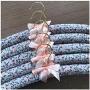 DNJKSA 38.5cm 5pcs/lot Cloth Hangers Package Hanger Soft Clothes Rack(Random Color)