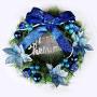 Hot Sale!DEESEE(TM)????????Christmas Wreath Christmas Garland Artificial Xmas Pine Wreath Christmas Decorations Including Wreath Hanger (Blue) Hot Sale!DEESEE(TM)????????Christmas Wreath Christmas Garland Artificial Xmas Pine Wreath Christmas Decorations Including Wreath Hanger (Blue)