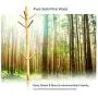 Solid Wood Coat Rack, Lacquered Pine Wooden Hat and Coat Stand with 9 Hooks - Entryway Hall Stand & Free Standing Clothes Tree for Coat Hat Scarves Umbrella Cap Suit and Handbags (Natural wood)