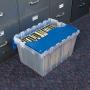 Akro-Mils 66486 FILEB 12-Gallon Plastic Storage Hanging File Boxes with Attached Lid, 21-1/2-Inch by 15-Inch by 12-1/2-Inch, Semi-Clear Akro-Mils 66486 FILEB 12-Gallon Plastic Storage Hanging File Boxes with Attached Lid, 21-1/2-Inch by 15-Inch by 12-1/2-Inch, Semi-Clear