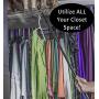 Drapery Pull Rod - The Original 36-62" Universal Telescoping Drapery Pull Rod and Adjustable Curtain Wand for Easier Opening and Back Doubles as a Clothes Hook Hanger for Closet Storage Organization Drapery Pull Rod - The Original 36-62" Universal Telescoping Drapery Pull Rod and Adjustable Curtain Wand for Easier Opening and Back Doubles as a Clothes Hook Hanger for Closet Storage Organization