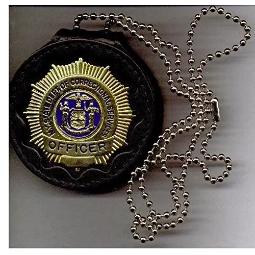 NYS Dept of Correctional Services Officers Belt Clip/Neck Hanger badge not included) NYS Dept of Correctional Services Officers Belt Clip/Neck Hanger badge not included)
