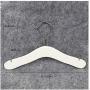 DNJKSA 5pcs/lot 27cm Baby Wooden Hanger Children Small Wood Hangers for Clothes(Random Color)