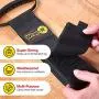 Easy-Carry Wrap-It Storage Straps - 28” (2 Pack) ? Heavy-Duty Hook and Loop Cord Carrying Strap, Hanger, and Organizer with Handle for Pool Hoses, Garden Hoses, Cords, Cables and More