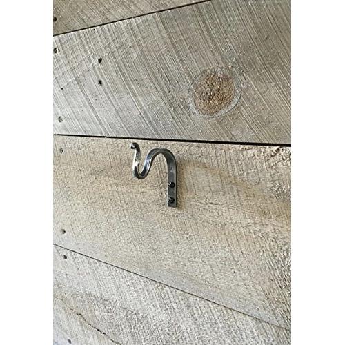 Wrought iron lantern hooks, iron hooks, hanger hooks, mason jar hook, wrought iron hooks, handmade iron hook