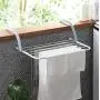 SHANGXIAN Balcony Folding Rack Bedroom Clothes Hanger Indoor And Outdoor Retractable Drying Racks 19.68 12.99 6.69“