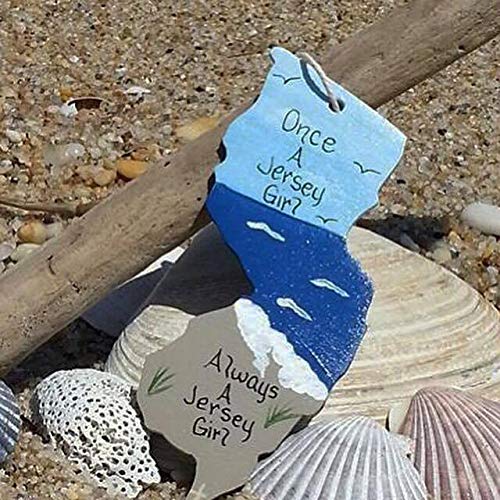 ? Creative Moments ? Shore Line Design&quotOnce A Jersey Girl Version" Ornament/Hanger