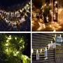 Zedoli Waterproof 20 LED Photo Clips String Lights, Battery Powered,String Lights for Indoor/Outdoor Decorate,String Lights with Photo Clips for Hanging Pictures,Cards and Artwork(10 Ft,Warm White)