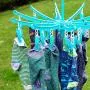 HANGERWORLD 20 Peg Blue Plastic Hanging Laundry Socks Lingerie Clothes Portable Indoor Outdoor Airer Dryer HANGERWORLD 20 Peg Blue Plastic Hanging Laundry Socks Lingerie Clothes Portable Indoor Outdoor Airer Dryer