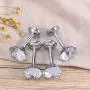 LIOOBO 4Pcs Diamond Wall Hook Wall Mounted Hanger Hooks for Coat hat Clothes LIOOBO 4Pcs Diamond Wall Hook Wall Mounted Hanger Hooks for Coat hat Clothes
