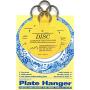 Flatirons Disc Adhesive Plate Hangers, 2 Inch, 4 Pack