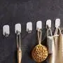 OSAYES 6Pcs Self Adhesive Hooks Wall Hooks Waterproof Stainless Steel Stick Holder Organizador Organizer Rack Hanger Towel OSAYES 6Pcs Self Adhesive Hooks Wall Hooks Waterproof Stainless Steel Stick Holder Organizador Organizer Rack Hanger Towel