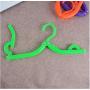 10pcs Random Color Fold Plastic Hook Fold Hanger Clothes Pegs Laundry Product Travel Space Saving Wardrobe Cloth Hanger Foldable