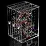Orgrimmar Acrylic Jewelry Storage Boxes Earring Display Stand Organizer Holder with 3 Vertical Drawer (Transparent) Orgrimmar Acrylic Jewelry Storage Boxes Earring Display Stand Organizer Holder with 3 Vertical Drawer (Transparent)
