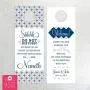 Do Not Disturb Wedding Door Hangers (set of 10) Quatrefoil