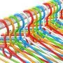 Dream-home Childrens Plastic Clothes Hangers - 12.6