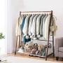 DL-Furniture - Laundry Drying Rack/Stand Garment Rack Cloth Hanger For Home and Business | Cherry