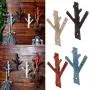 Dovewill Heavy Duty Metal Tree Branch Hooks Coat Key Hat Towel Clothes Hook Hanger Storage Rack - Brown Dovewill Heavy Duty Metal Tree Branch Hooks Coat Key Hat Towel Clothes Hook Hanger Storage Rack - Brown